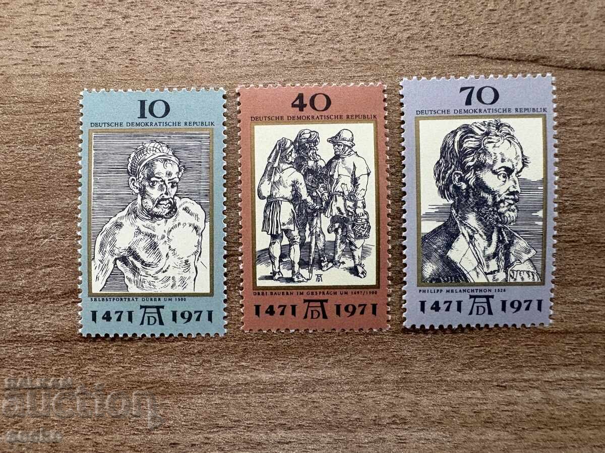 GDR - 500th anniversary of the birth of Albrecht Dürer (1971) MNH