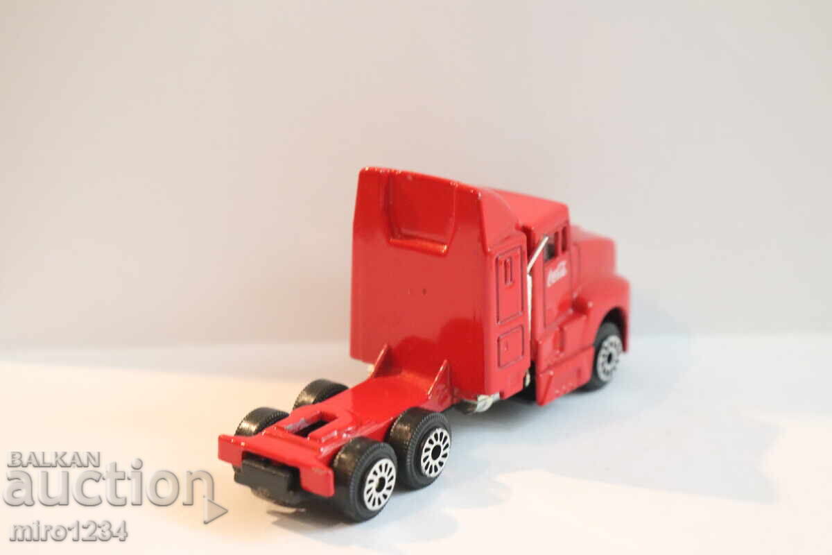 CAMION CAP TRACTOR COCA COLA MACK SCARA 1/87 MODEL JUCĂRIE - 5