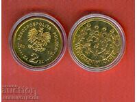 ПОЛША POLAND 2 Злоти WLACZENIW ZYCIE issue 2013 НОВА UNC