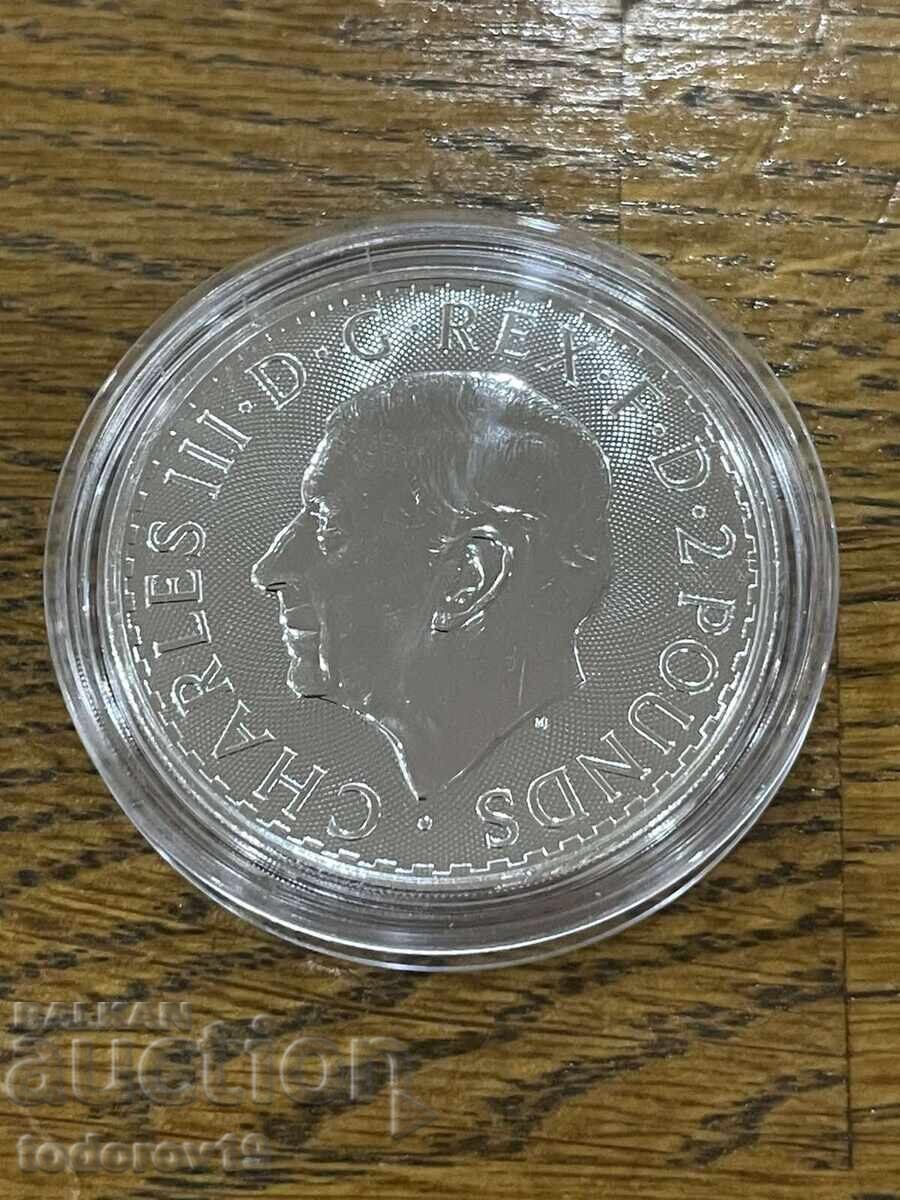 Livrarea Argint 1 oz Britannia 2026