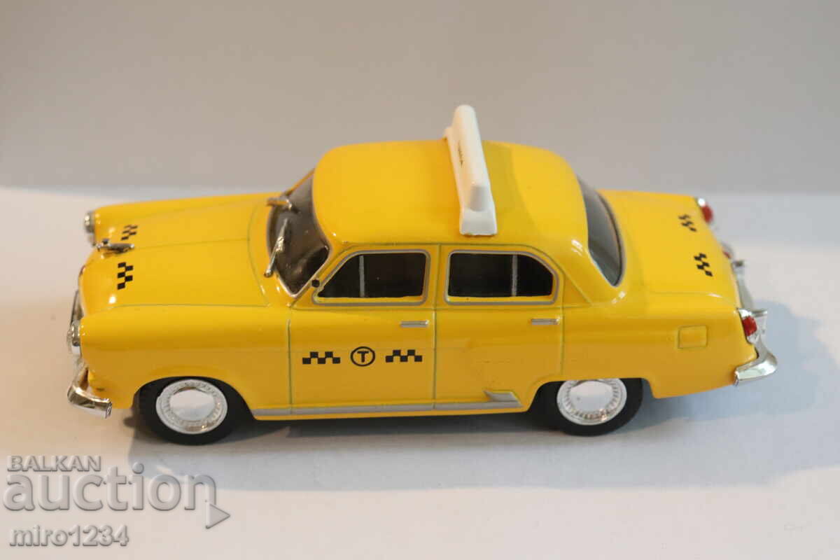 1/43  VOLGA GAZ  ВОЛГА  TAXI ТАКСИ  КОЛИЧКА  ИГРАЧКА   МОДЕЛ с цена € 0.01 | 0.02 лв.