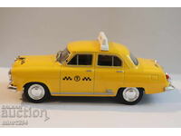 1/43 VOLGA GAZ TAXI MAȘINUȚĂ JUCĂRIE MODEL