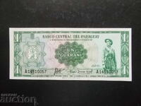 PARAGUAY , 1 guarani , 1963 , UNC
