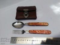 Set of fork and spoon Petko Denev-Gabrovo, knife