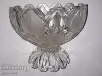 CRYSTAL FRUIT BOWL. 654 G. SWEDEN