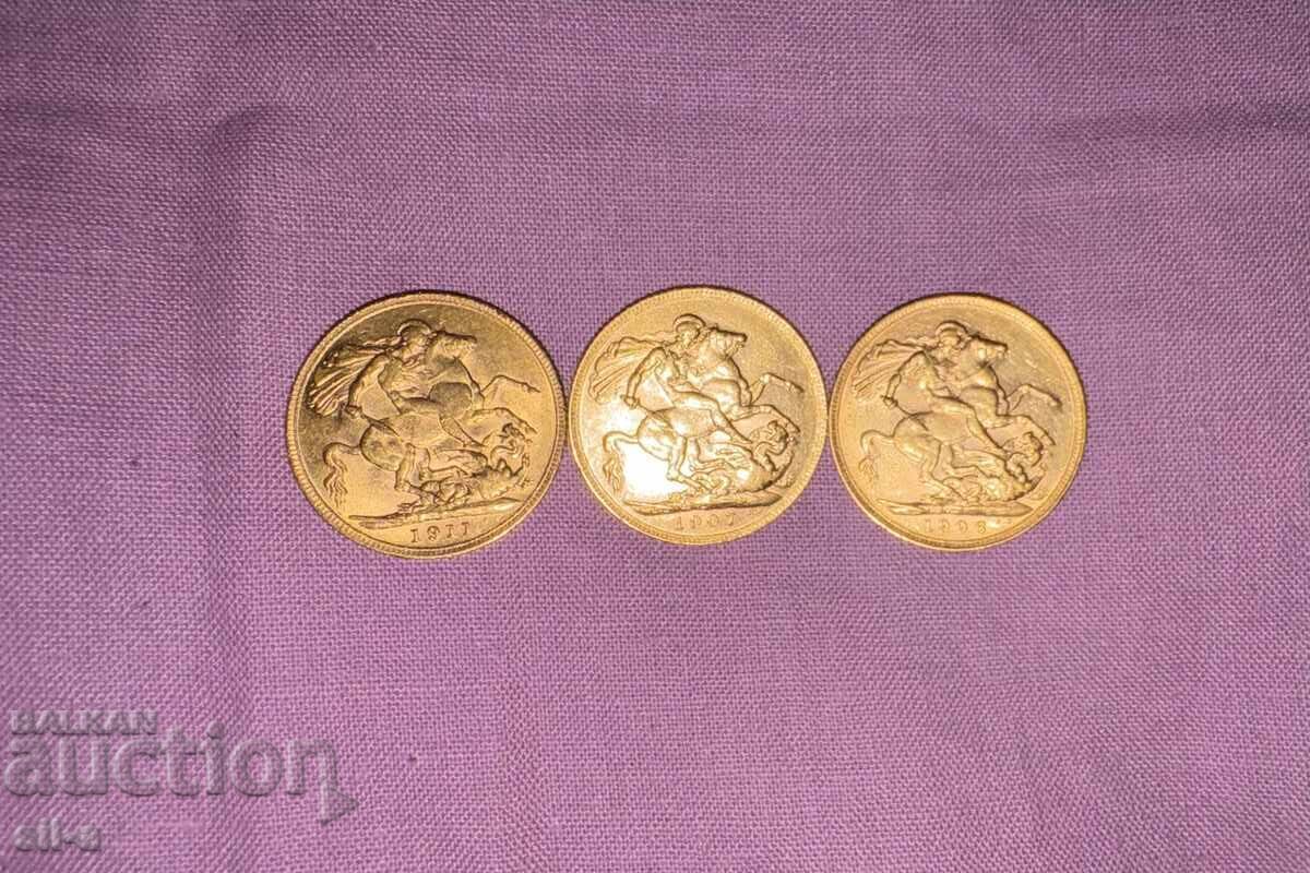 Златни британски соверени 1906/1907/2011 – колекционерски с цена € 3000.00 | 5867.51 лв.