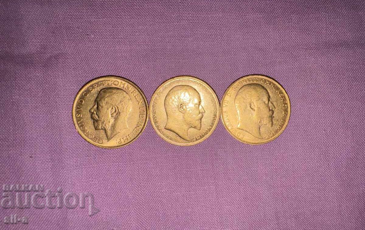 Златни британски соверени 1906/1907/2011 – колекционерски