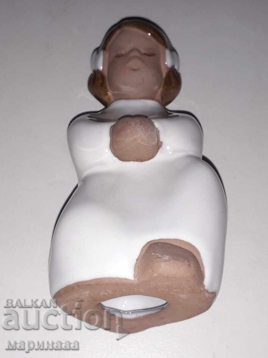 SFEȘNIC. CERAMICĂ, GLAZURĂ. SUEDIA - 5