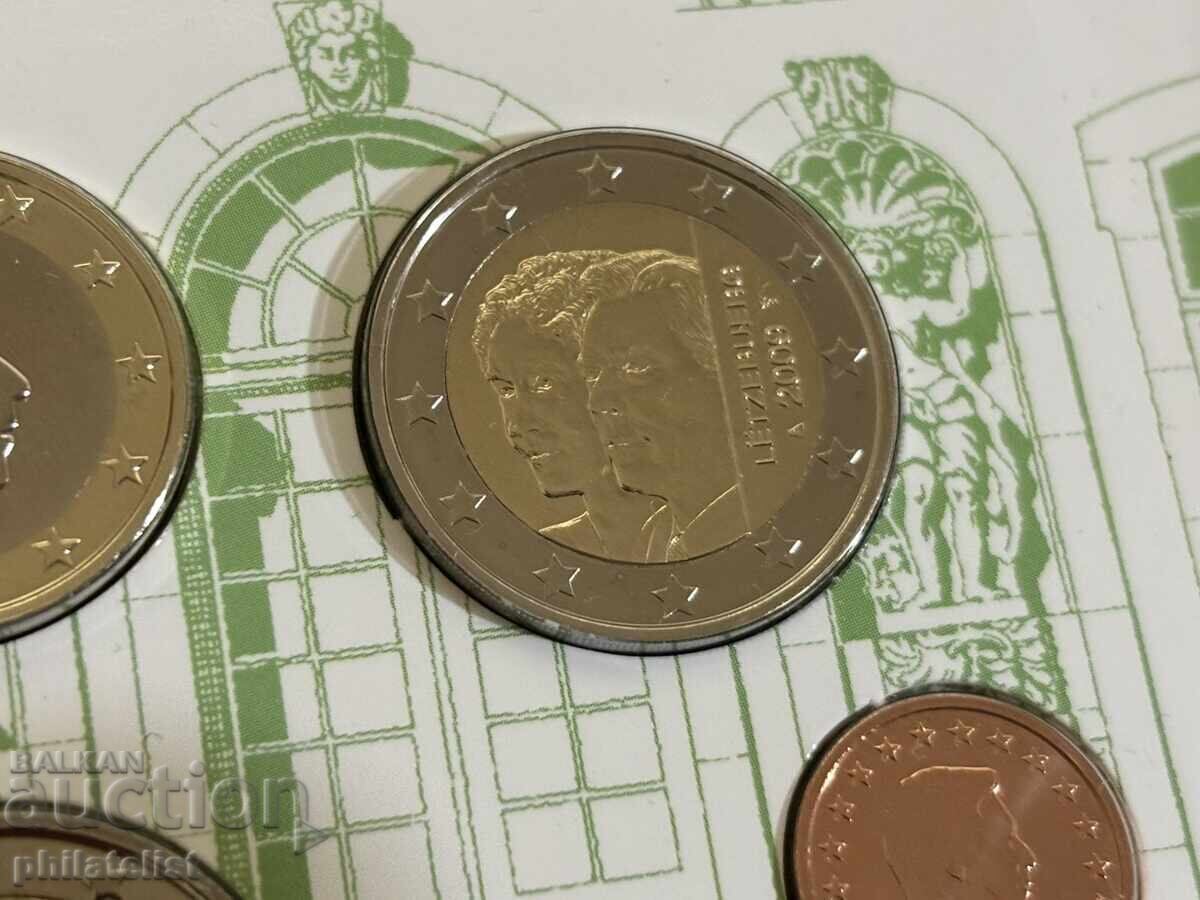Luxemburg 2009 – Set complet de monede euro bancare, 10 monede BU cu preț € 36.00 | 70.41 BGN