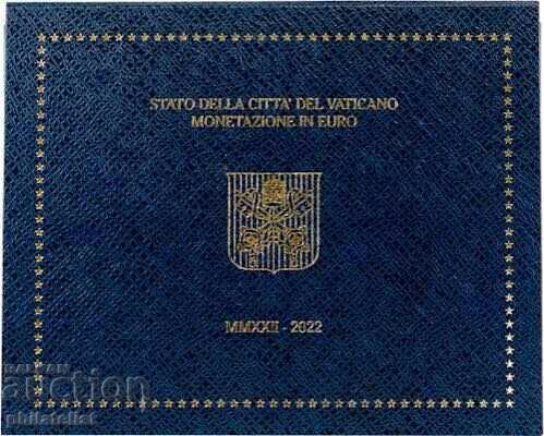 Vatican 2022 - set complet de la 1 cent la 2 euro BU cu preț € 62.50 | 122.24 BGN