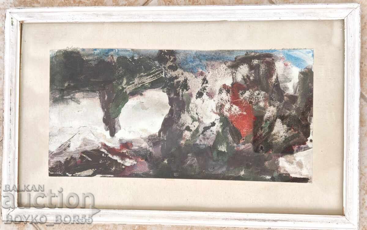 Tablou „Marte” de artistul din Ruse Todor Filipov (1943-2004)