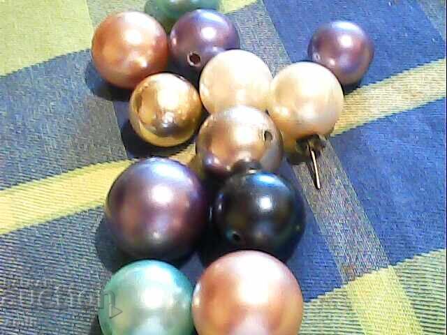 Auction  old pearls 14mm 16mm 18mm 10mm