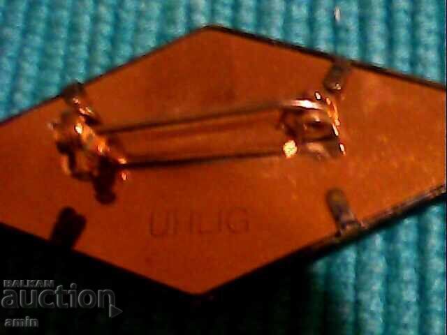 красиви маркови позлатани брошки - 5