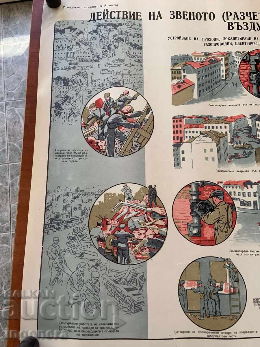 PLANȘĂ EDUCAȚIVĂ MILITARĂ PROTECȚIE CIVILĂ-89X58 CM - 5