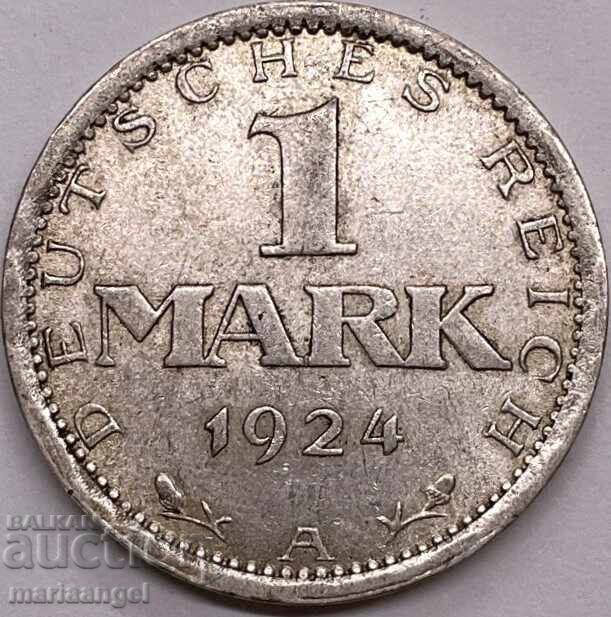 1 marcă 1924 Germania Reich - 7