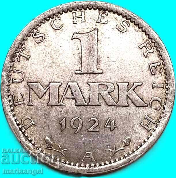 1 marcă 1924 Germania Reich - 7