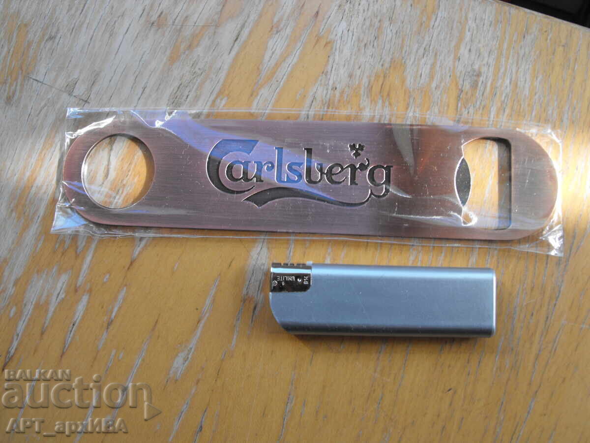 CARLSBERG promotional bottle opener