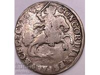 Netherlands Shilling 1691 "Silver Rider" RARE