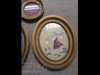 Lot of embroideries, tapestries, or something similar