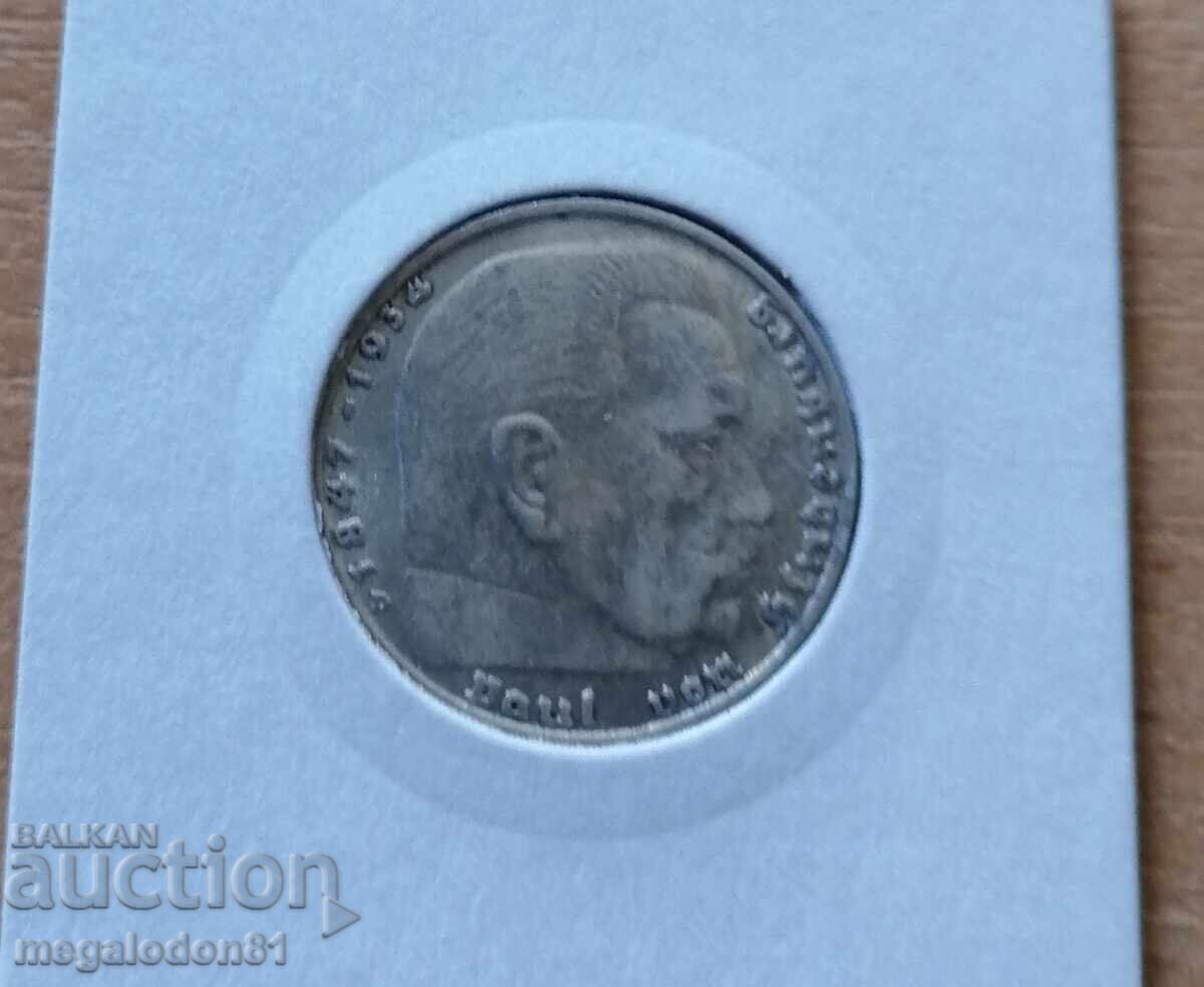 Germania - 2 reichsmarci 1938, D