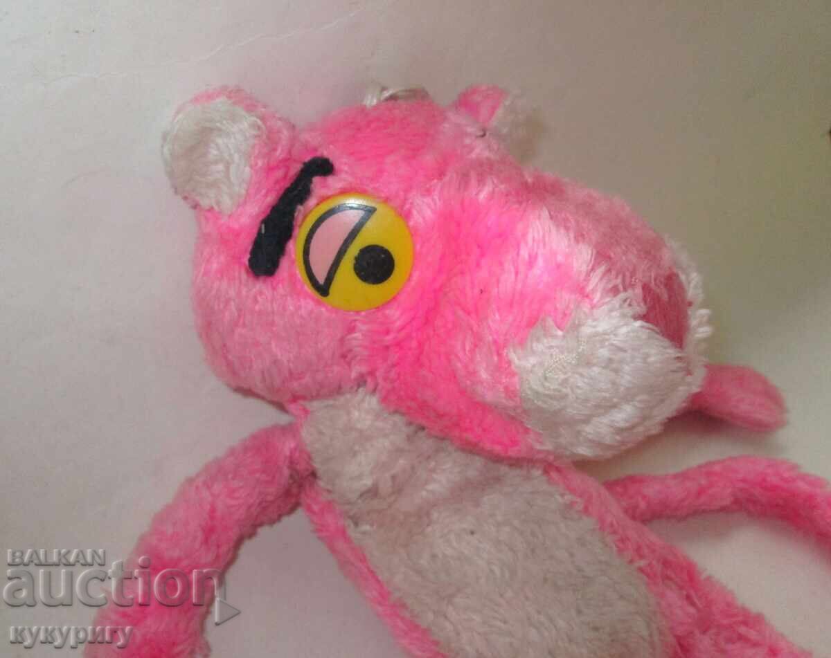 Licitație Jucărie veche de pluș Pink Panther Pinko originală
