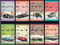 Τουβαλού 1985 - αυτοκίνητα Leaders of the World 3 MNH