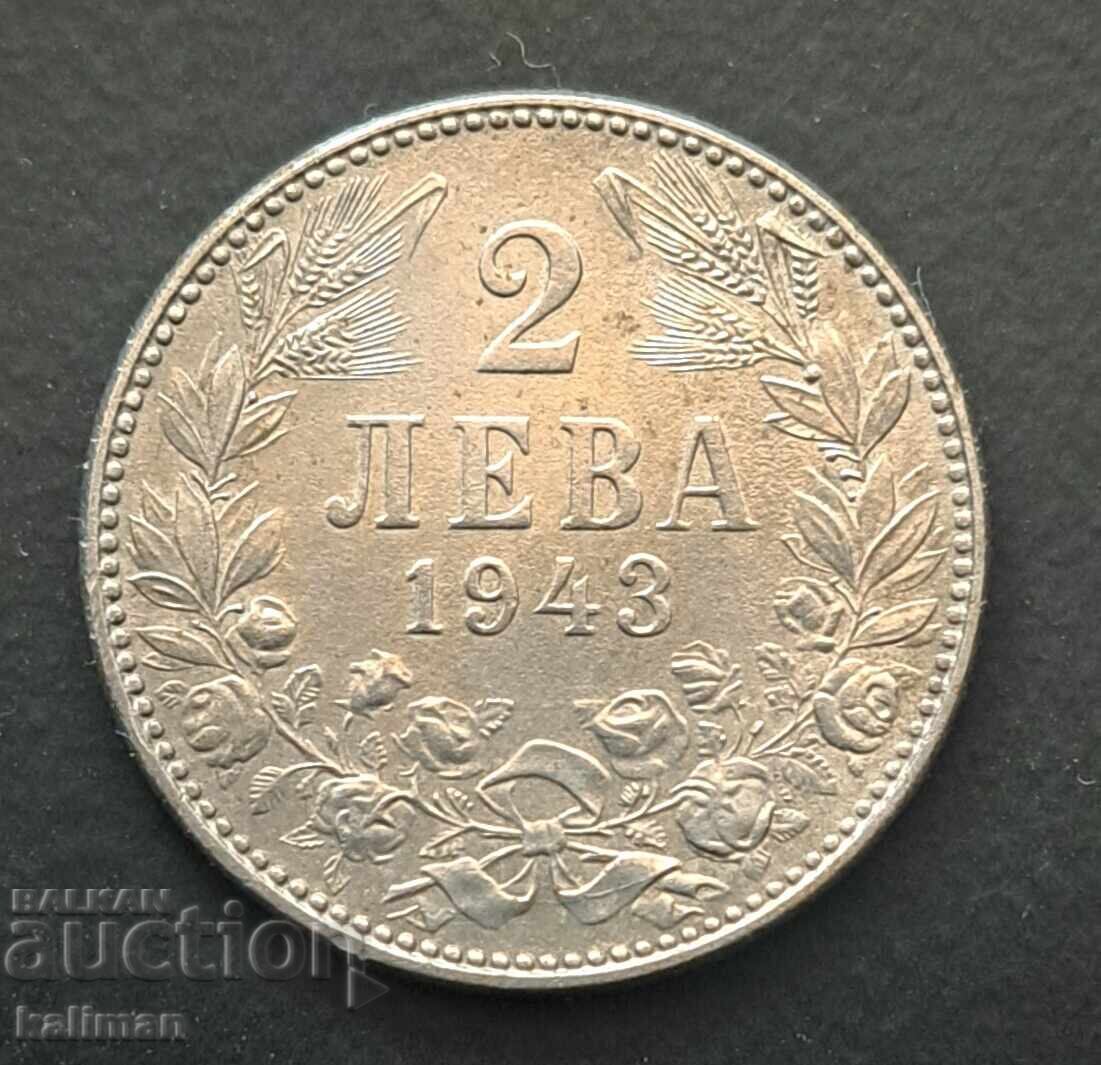 monedă 2 leva 1943 vezi și celelalte licitații ale mele