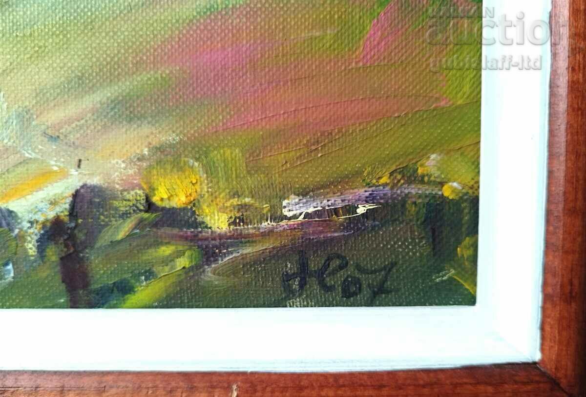 Licitație Tabloul „Toamna în Vidima”, art. Nencho Rusev, 2007