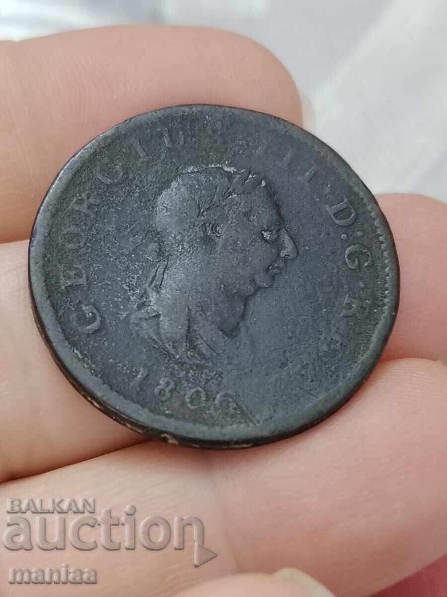 1/2 Penny 1806