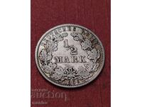 1/2 Марка 1906г Сребро  A