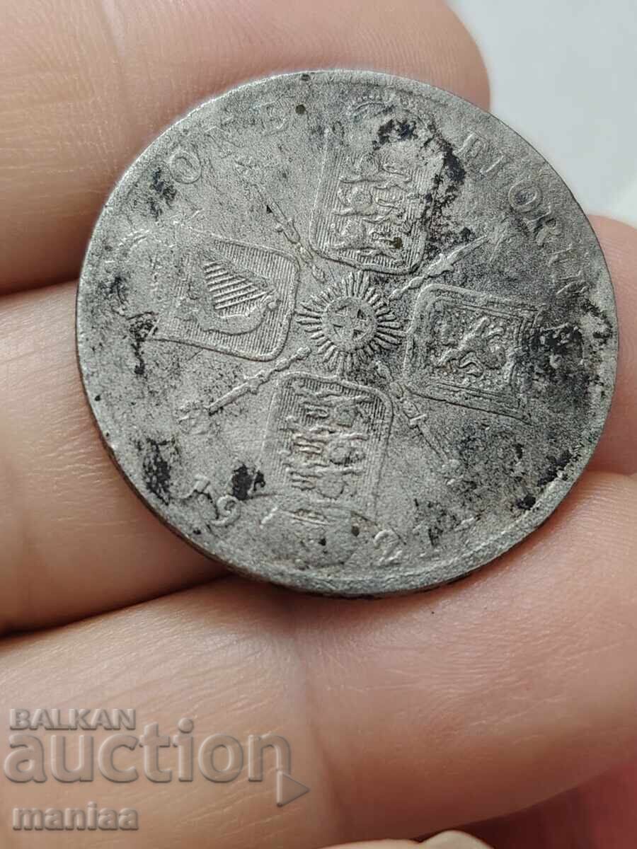 1 Florin 1921 Argint cu preț € 11.00 | 21.51 BGN