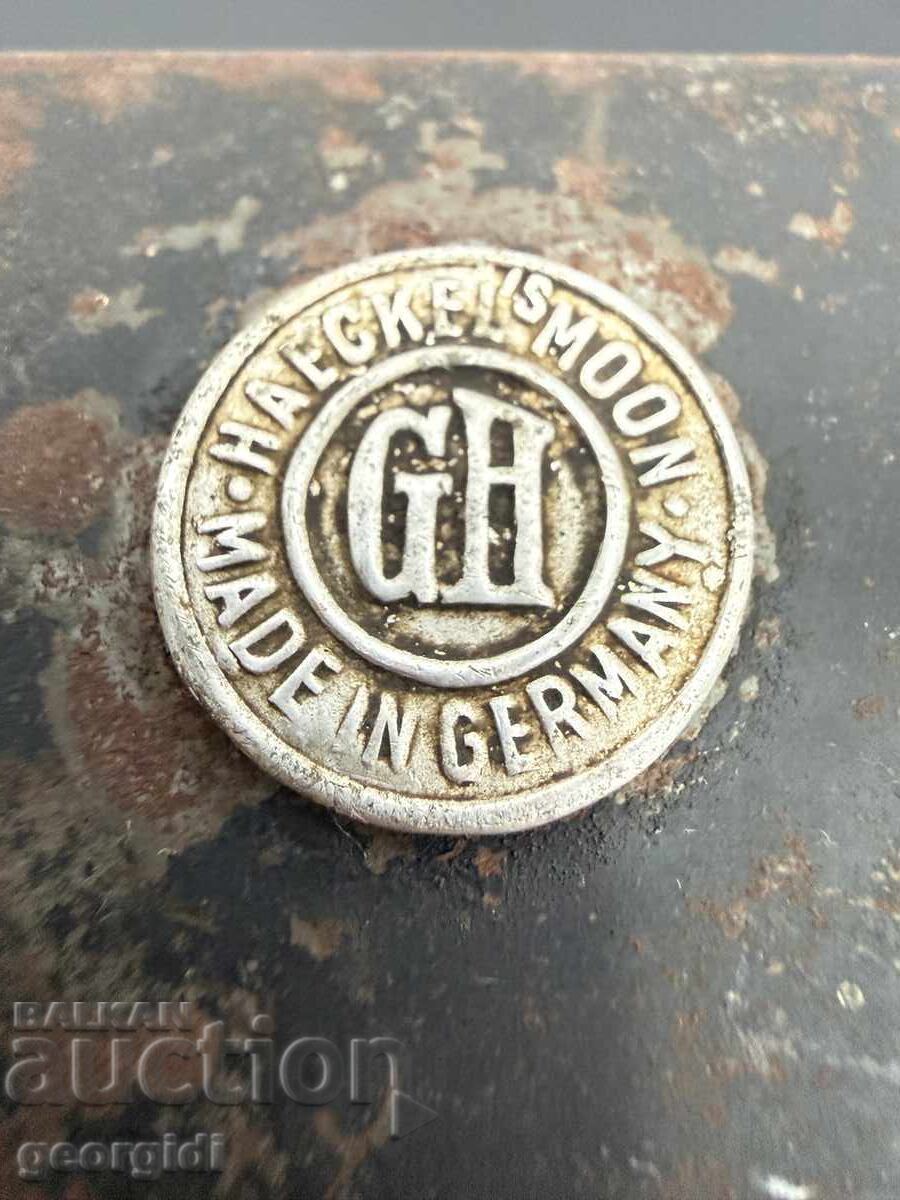 Автентичен немски фенер - Haeckel's Moon 1910г. №8108 - 5