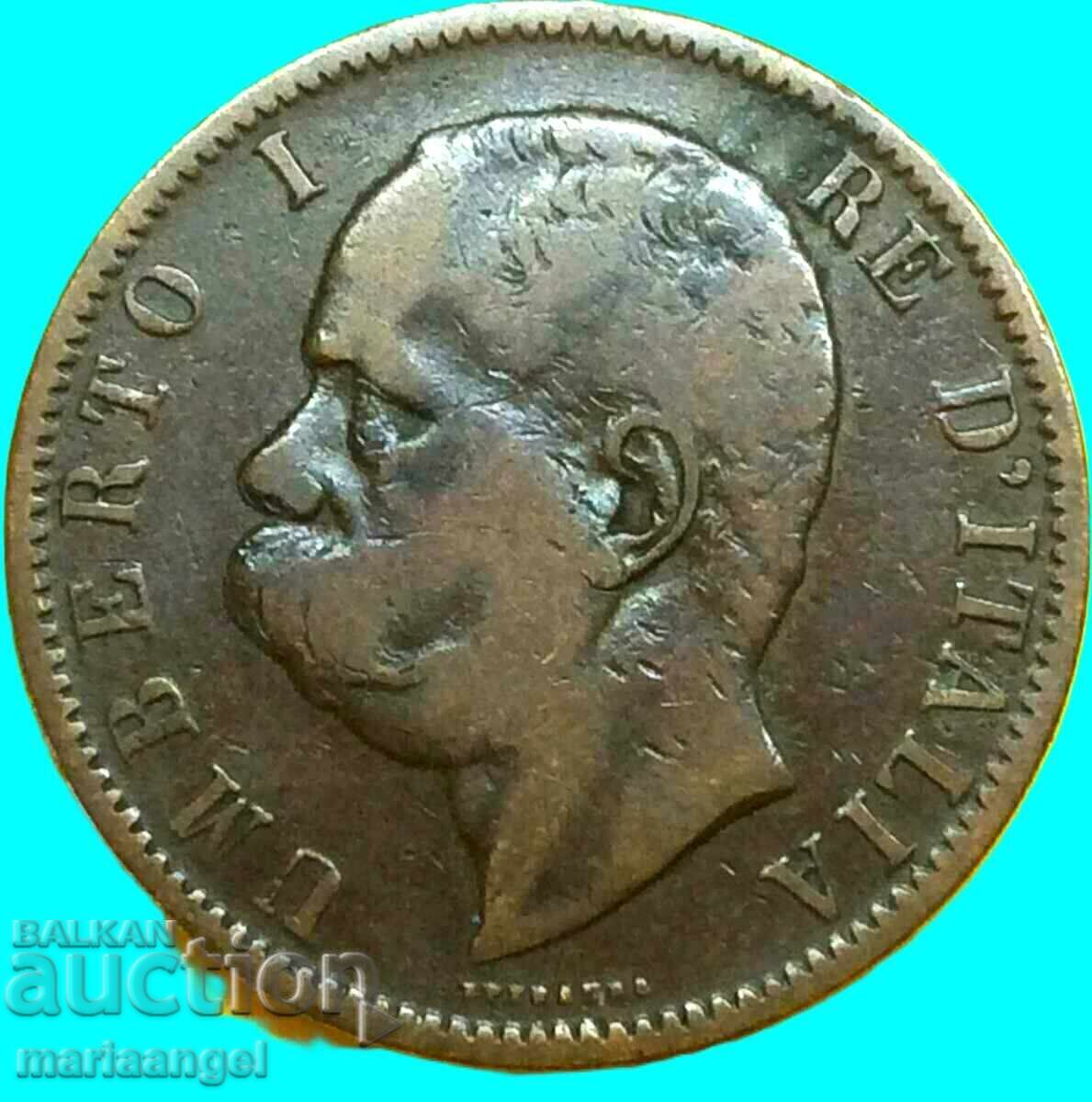 Ιταλία - 10 centesimi 1894 Umberto I 30mm - 7