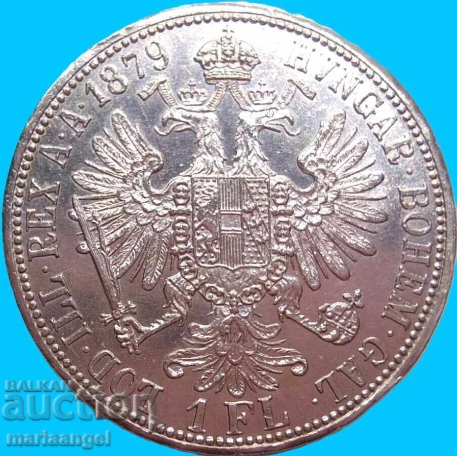 1 Φλορίνι 1879 Αυστρία ασήμι - 7