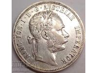 1 Florin 1883 Austria Franz Joseph I argint