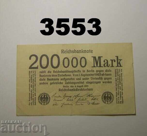 Germania 200.000 mărci 1923 Berlin