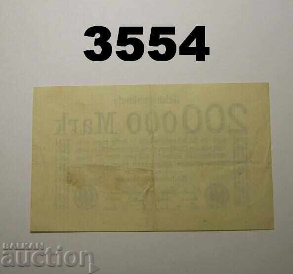 Germania 200.000 mărci 1923 Berlin cu preț € 1.00 | 1.96 BGN