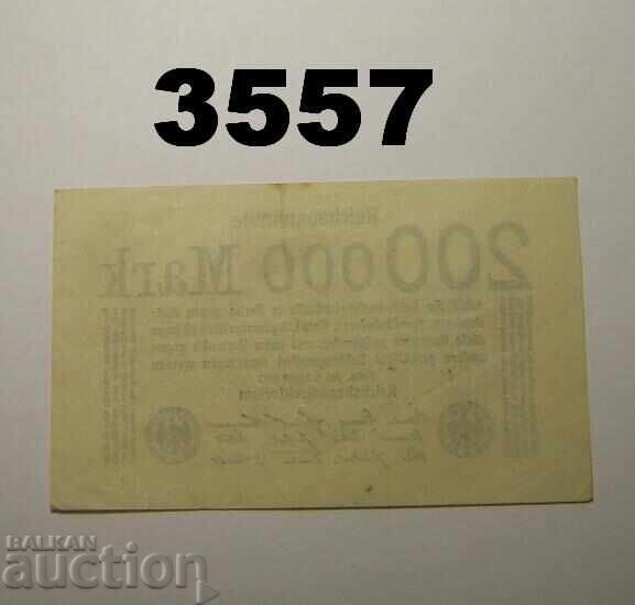 Germania 200.000 mărci 1923 Berlin cu preț € 1.00 | 1.96 BGN