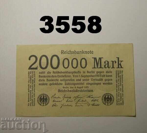 Germania 200.000 mărci 1923 Berlin