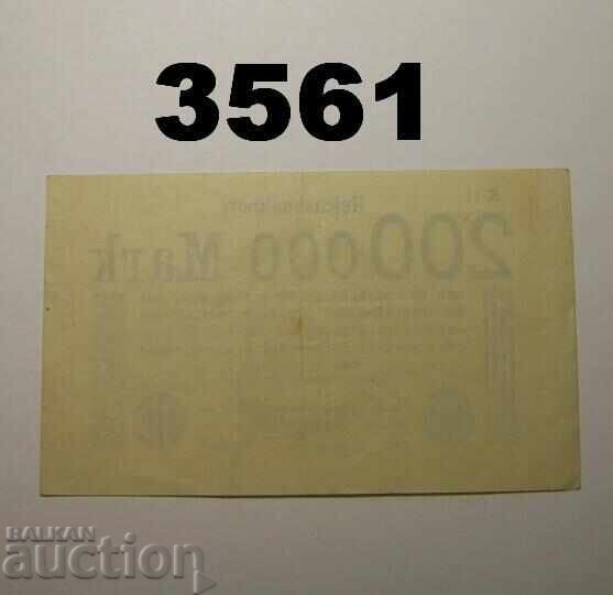 Germania 200.000 mărci 1923 Berlin cu preț € 2.50 | 4.89 BGN