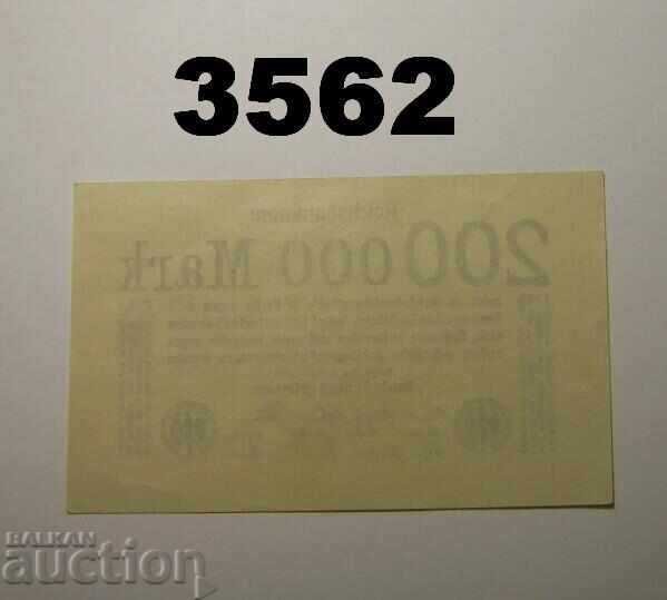 Germania 200.000 mărci 1923 Berlin cu preț € 1.50 | 2.93 BGN