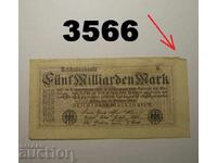 Γερμανία 5 δισεκατομμύρια μάρκα 1923 Βερολίνο