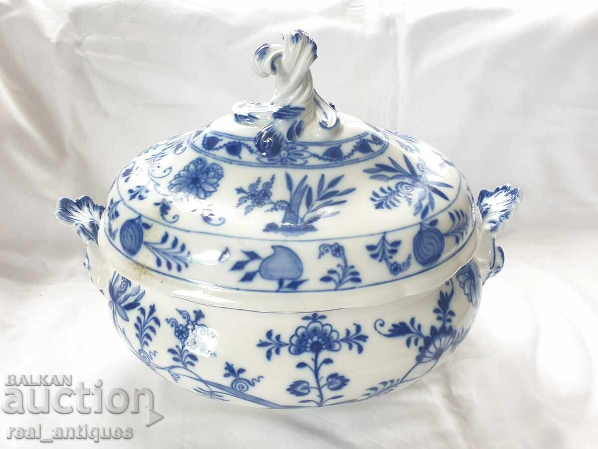 Terină din porțelan Meissen Terină din porțelan Meissen