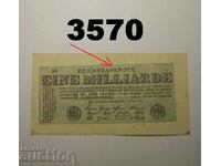 Германия 1 милиард марки 1923 Берлин
