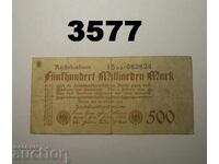 Γερμανία 500 δισεκατομμύρια μάρκα 1923 Βερολίνο