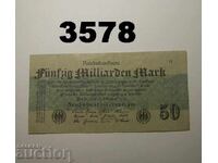 Γερμανία 50 δισεκατομμύρια μάρκα 1923 Βερολίνο