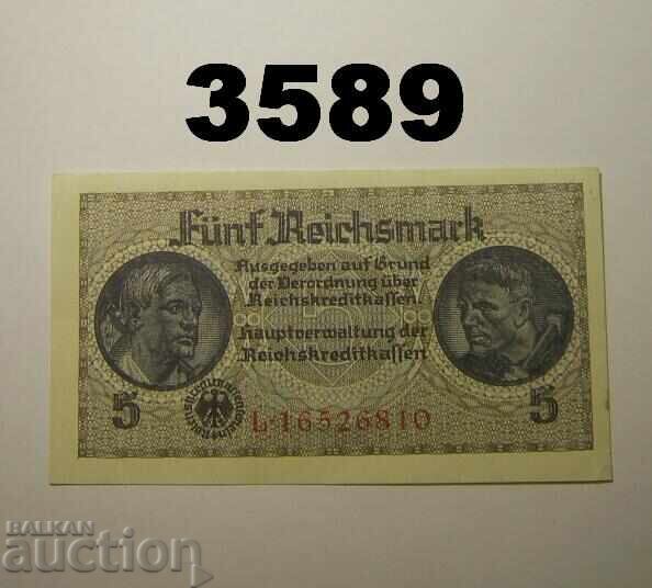 Germania 5 mărci 1939 (WWII 1939-44)