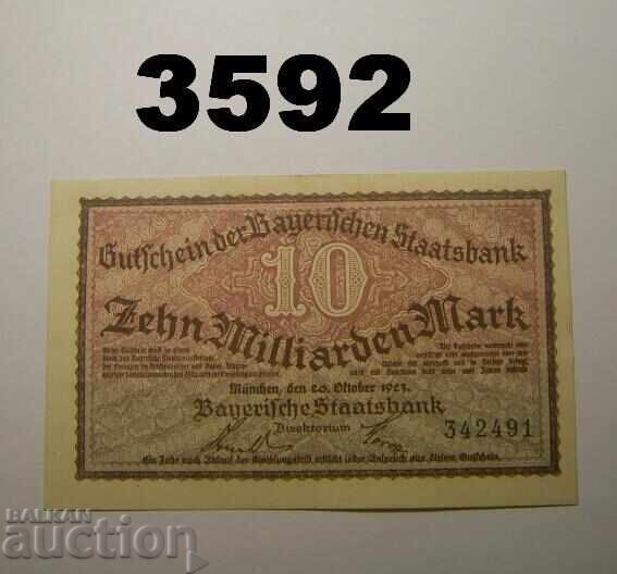 München 10 miliarde marci 1923 Germania
