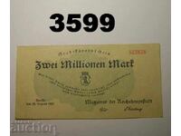 Берлин 2 милиона марки 1923 Германия