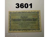 Μόναχο 100 δισεκατομμύρια μάρκα 1923 Γερμανία